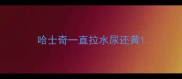 哈士奇一直拉水尿还黄