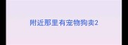 附近那里有宠物狗卖