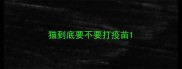 猫到底要不要打疫苗