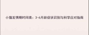 小猫发情期时间表3-6月龄症状识别与科学应对指南