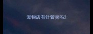 宠物店有针管卖吗