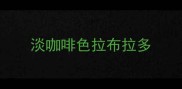 淡咖啡色拉布拉多