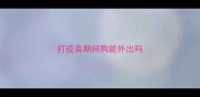 打疫苗期间狗能外出吗