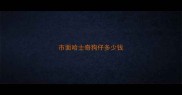 市面哈士奇狗仔多少钱