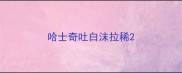 哈士奇吐白沫拉稀