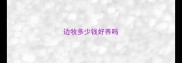 边牧多少钱好养吗
