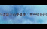 狗狗吃鸡肉还是牛肉更健康营养师最佳喂养指南