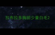 拉布拉多胸前少量白毛