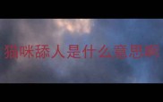 猫咪舔人是什么意思啊