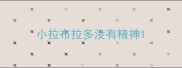 小拉布拉多没有精神