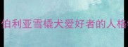哈士奇主人必看西伯利亚雪橇犬爱好者的人格特征与科学饲养指南