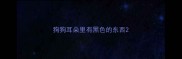 狗狗耳朵里有黑色的东西