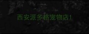 西安派多格宠物店