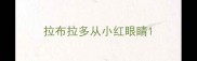 拉布拉多从小红眼睛