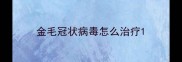 金毛冠状病毒怎么治疗