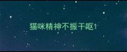 猫咪精神不振干呕