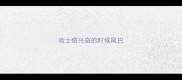哈士奇兴奋的时候尾巴
