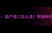 狗狗疫苗品牌全国产进口怎么选附接种流程与注意事项