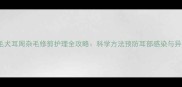 金毛犬耳周杂毛修剪护理全攻略科学方法预防耳部感染与异味