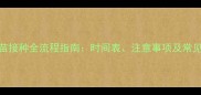 金毛犬疫苗接种全流程指南时间表注意事项及常见问题解答