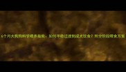 6个月大狗狗科学喂养指南如何平稳过渡到成犬饮食附分阶段喂食方案