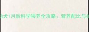 边境牧羊犬幼犬1月龄科学喂养全攻略营养配比与护理要点深度