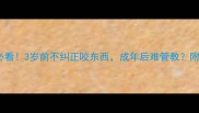 哈士奇幼犬期必看3岁前不纠正咬东西成年后难管教附实战训练指南