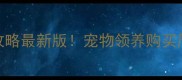 淮南宠物市场全攻略最新版宠物领养购买周边好店一网打尽