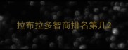 拉布拉多智商排名第几