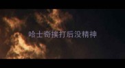 哈士奇挨打后没精神
