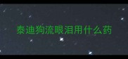 泰迪狗流眼泪用什么药