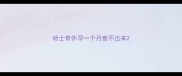 哈士奇怀孕一个月查不出来