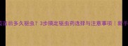 小猫疫苗后多久驱虫3步搞定驱虫药选择与注意事项新手必看