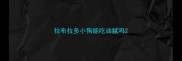 拉布拉多小狗能吃油腻吗