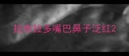 拉布拉多嘴巴鼻子泛红