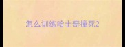 怎么训练哈士奇撞死