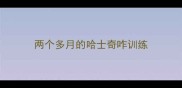两个多月的哈士奇咋训练