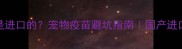 喜贝多疫苗是进口的宠物疫苗避坑指南国产进口疫苗如何选