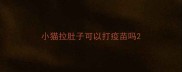 小猫拉肚子可以打疫苗吗