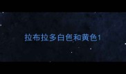 拉布拉多白色和黄色
