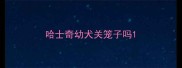哈士奇幼犬关笼子吗