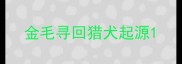金毛寻回猎犬起源