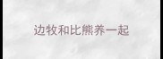 边牧和比熊养一起