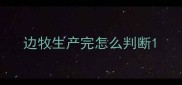 边牧生产完怎么判断