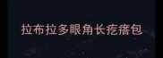 拉布拉多眼角长疙瘩包