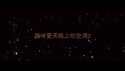 猫咪夏天晚上吹空调