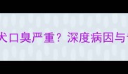 6个月大贵宾犬口臭严重深度病因与专业护理方案