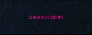 公泰迪大可以配种