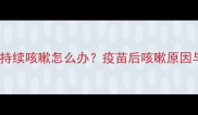 狗狗接种疫苗后持续咳嗽怎么办疫苗后咳嗽原因与科学应对指南