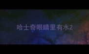 哈士奇眼睛里有水